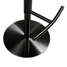 Load image into Gallery viewer, Cosmo Black on Black Steel Barstool