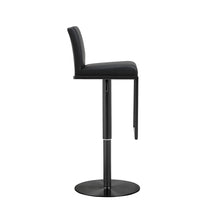 Load image into Gallery viewer, Amalfi Black on Black Steel Barstool