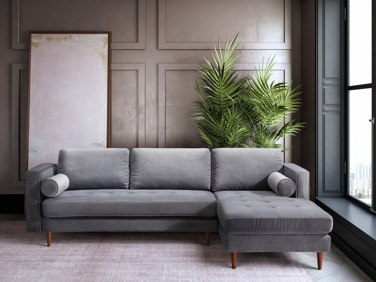 Como Velvet Sectional