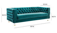 Load image into Gallery viewer, Rimini Velvet Sofa