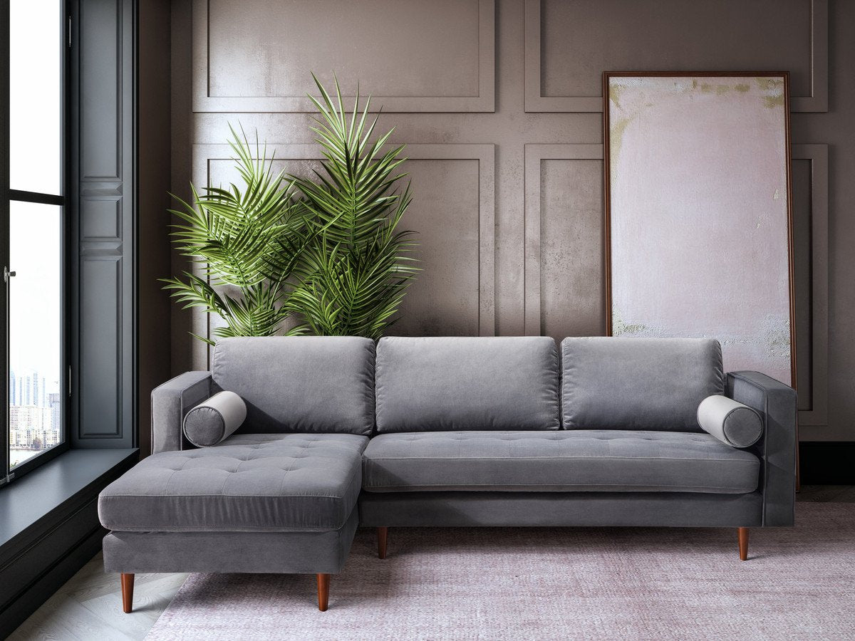 Como Velvet Sectional