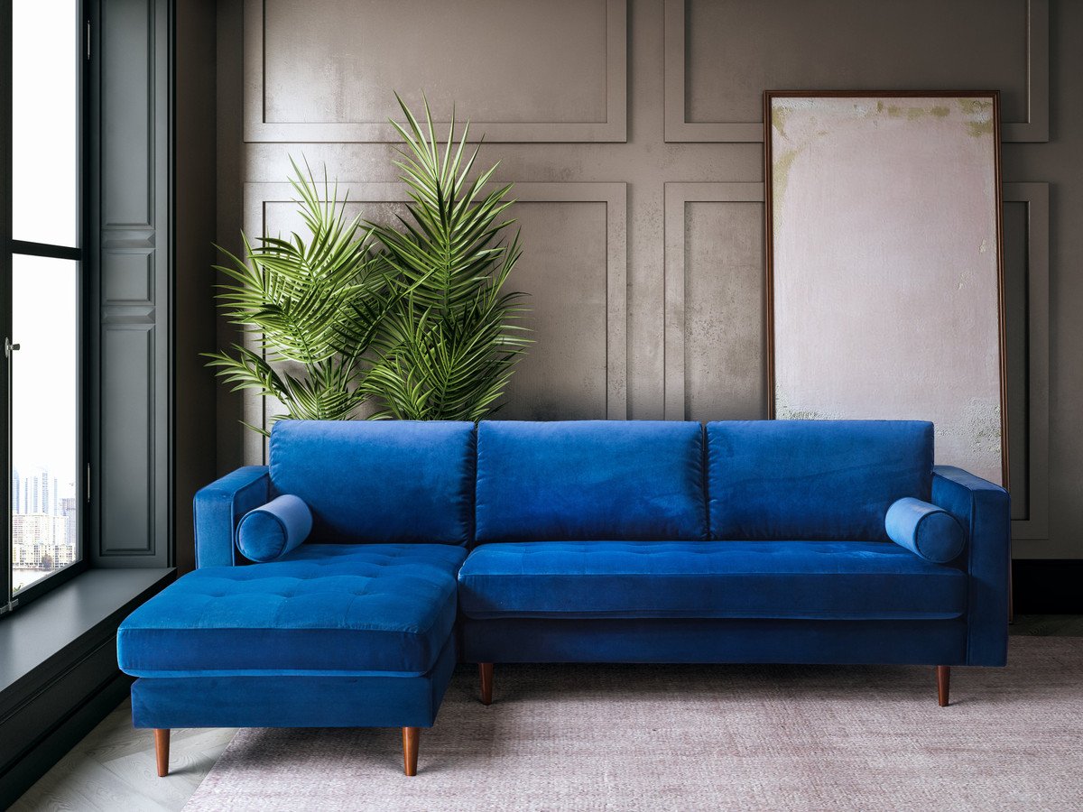Como Velvet Sectional