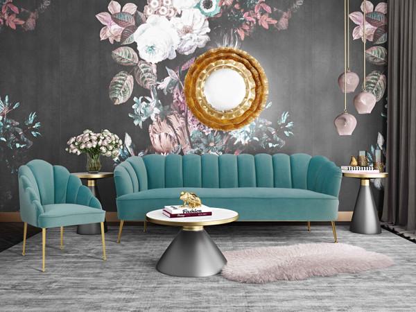 Daisy Velvet Sofa