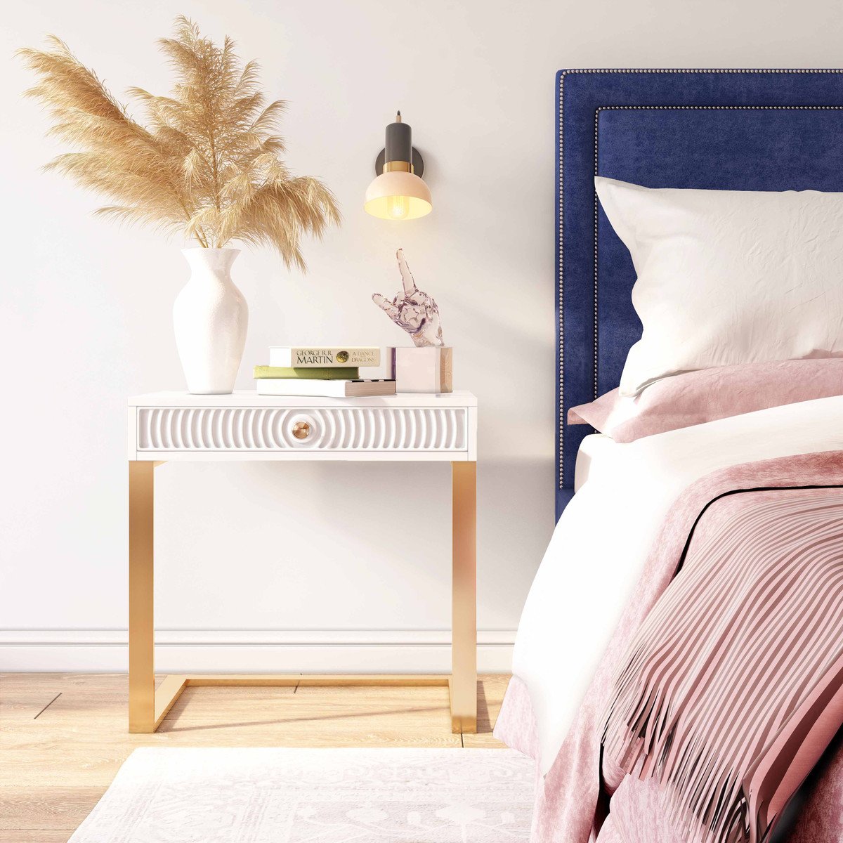 Janie Lacquer Side Table