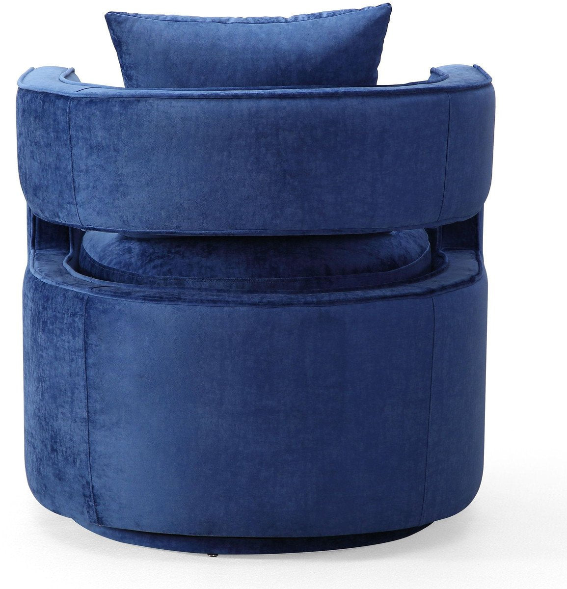 Kennedy Blush Velvet Swivel Chair