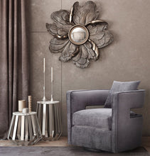 Load image into Gallery viewer, Kennedy Blush Velvet Swivel Chair