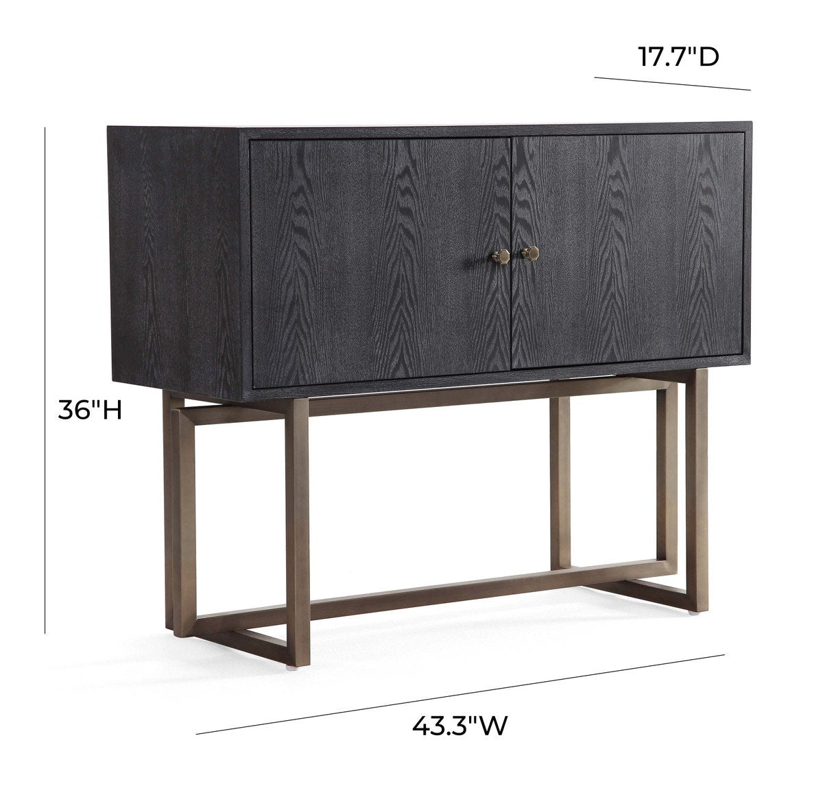 Mason Black Buffet