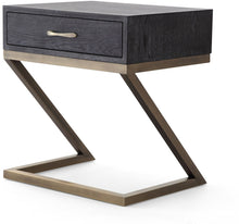 Load image into Gallery viewer, Mason Black Side Table