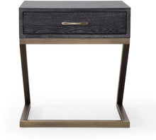 Load image into Gallery viewer, Mason Black Side Table