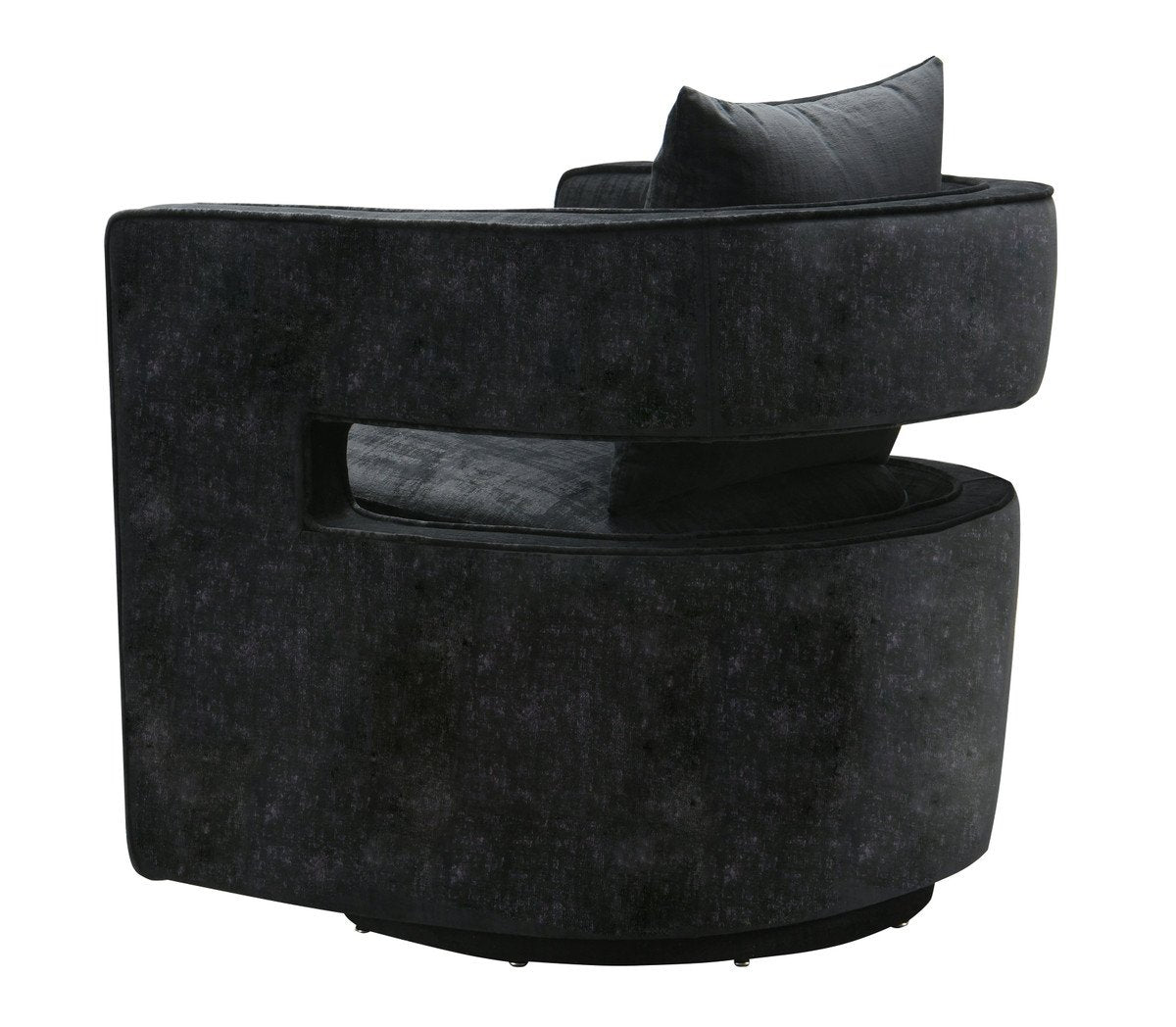 Kennedy Blush Velvet Swivel Chair