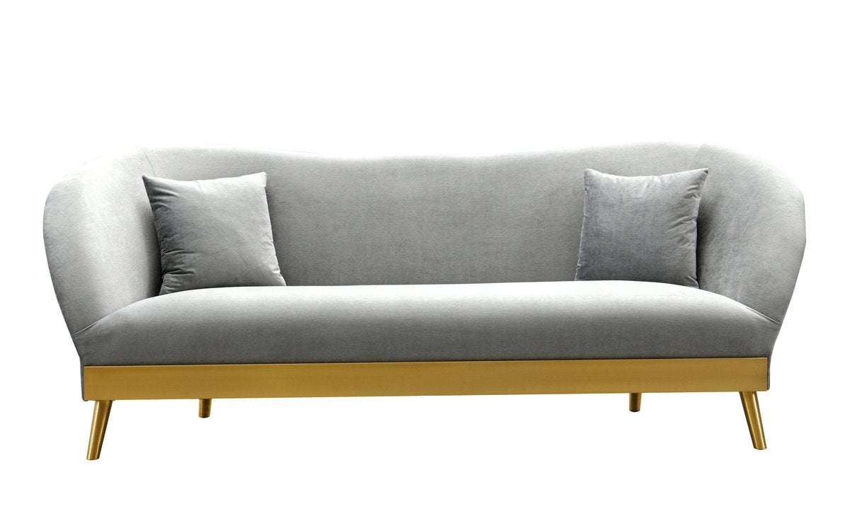 Chloe Velvet Sofa