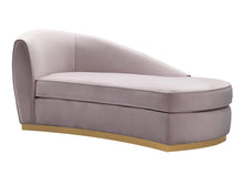 Load image into Gallery viewer, Iren Velvet Chaise Lounge