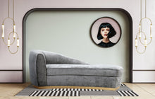 Load image into Gallery viewer, Iren Velvet Chaise Lounge