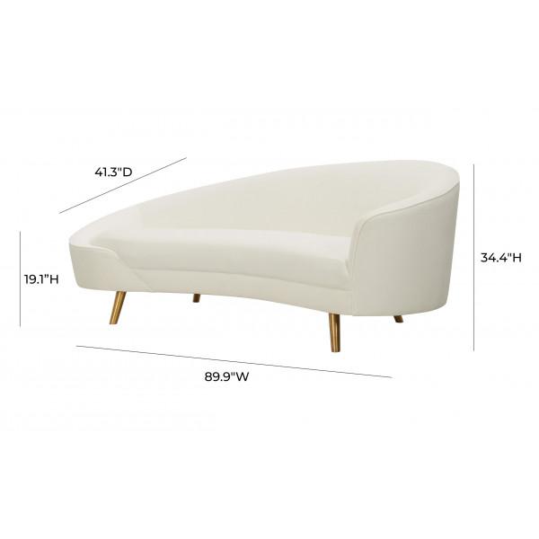 Cleopatra Velvet Sofa