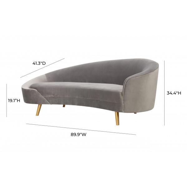 Cleopatra Velvet Sofa