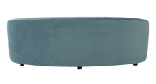 Load image into Gallery viewer, Cannellini Bluestone Velvet Sofa