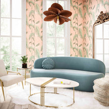 Load image into Gallery viewer, Cannellini Bluestone Velvet Sofa
