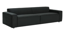 Load image into Gallery viewer, Olafur Black Velvet Sofa