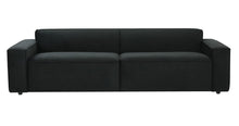 Load image into Gallery viewer, Olafur Black Velvet Sofa