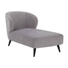 Load image into Gallery viewer, Maliah Pleated Velvet Settee