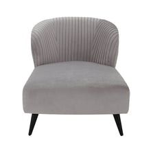 Load image into Gallery viewer, Maliah Pleated Velvet Settee