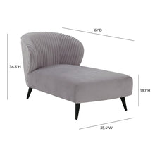 Load image into Gallery viewer, Maliah Pleated Velvet Settee