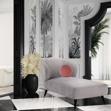 Load image into Gallery viewer, Maliah Pleated Velvet Settee