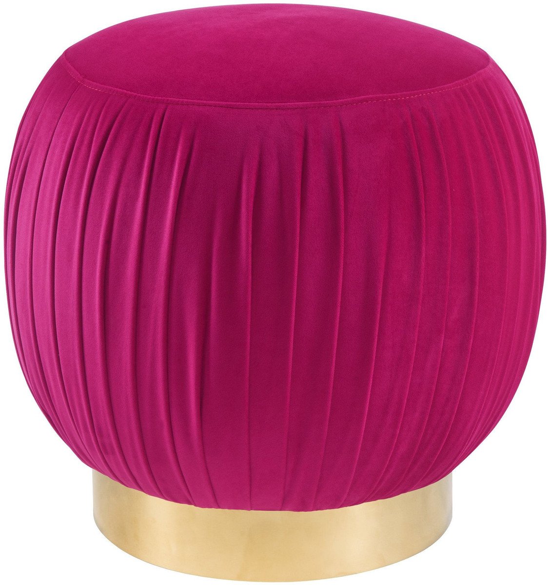 Tulip Velvet Ottoman