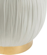 Load image into Gallery viewer, Tulip Velvet Ottoman