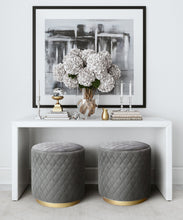 Load image into Gallery viewer, Abir Velvet Ottoman