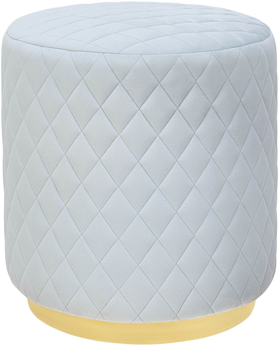 Abir Velvet Ottoman