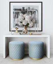 Load image into Gallery viewer, Abir Velvet Ottoman