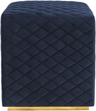 Load image into Gallery viewer, Kent Velvet Ottoman