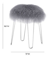 Load image into Gallery viewer, Zelda Sheepskin Bench