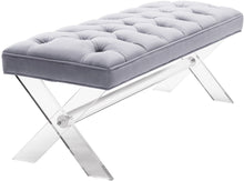 Load image into Gallery viewer, Claira Lucite Bench