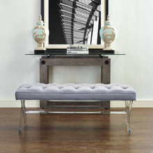 Load image into Gallery viewer, Claira Lucite Bench