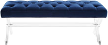 Load image into Gallery viewer, Claira Lucite Bench