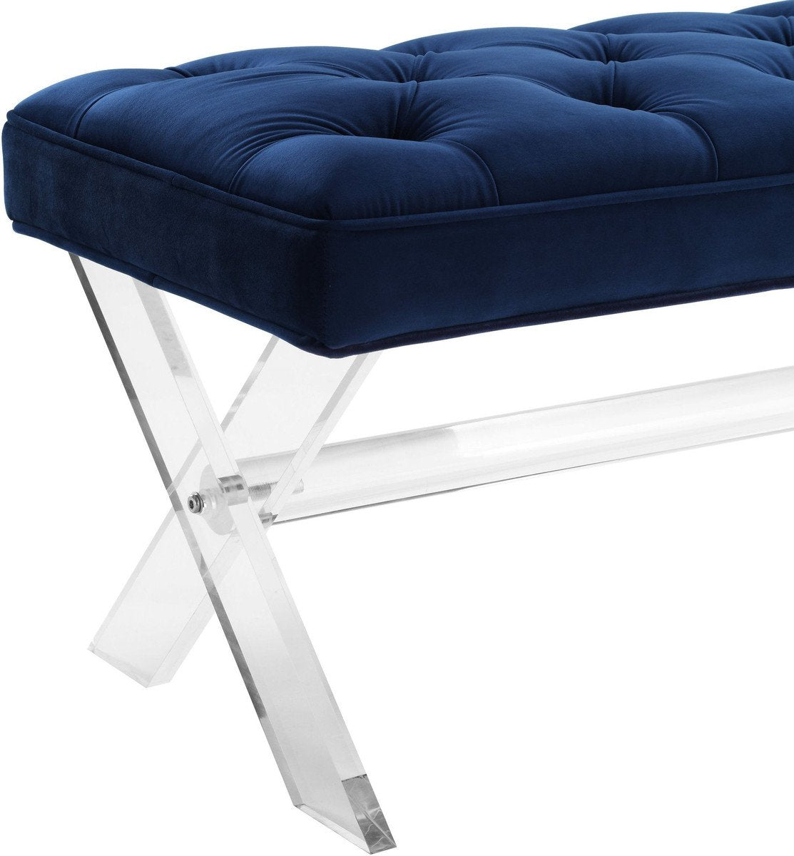 Claira Lucite Bench