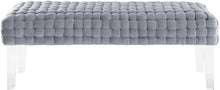 Load image into Gallery viewer, Sal Woven Velvet Bench