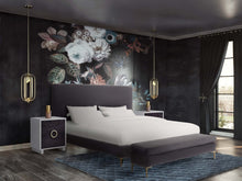 Load image into Gallery viewer, Delilah Textured Velvet Bench