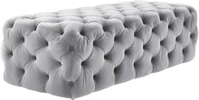 Load image into Gallery viewer, Kaylee Jumbo Velvet Ottoman