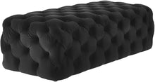 Load image into Gallery viewer, Kaylee Jumbo Velvet Ottoman