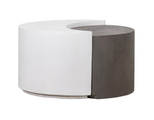 Load image into Gallery viewer, Divide Grey and White Concrete Cocktail Table