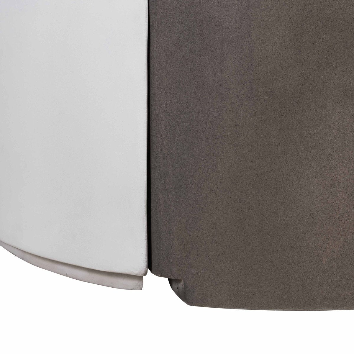 Divide Grey and White Concrete Cocktail Table