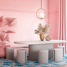 Load image into Gallery viewer, Wave Concrete Stool