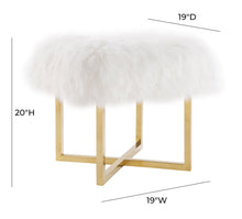 Load image into Gallery viewer, Nomo Sheepskin Bench