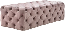 Load image into Gallery viewer, Kaylee Jumbo Velvet Ottoman