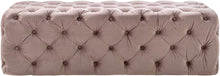 Load image into Gallery viewer, Kaylee Jumbo Velvet Ottoman