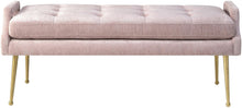 Load image into Gallery viewer, Eileen Slub Velvet Bench