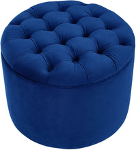 Load image into Gallery viewer, Queen Velvet Storage Ottoman